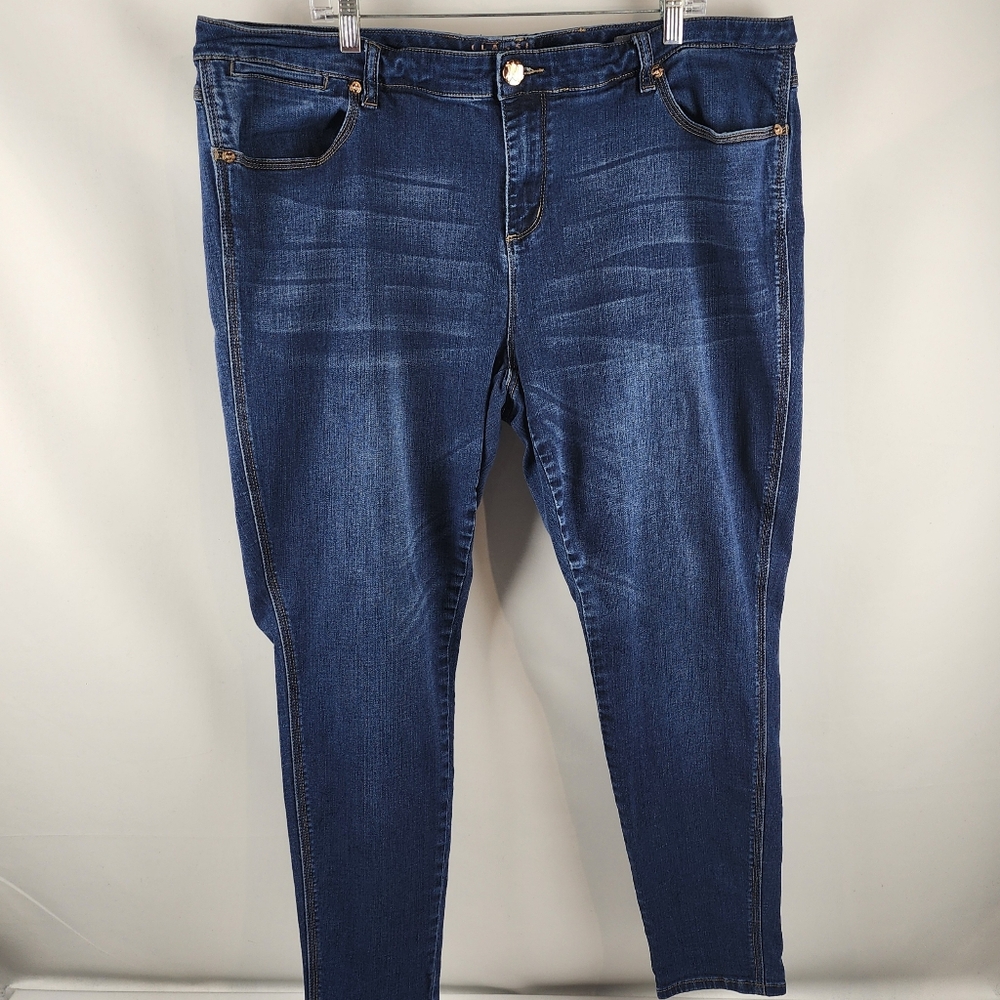 Melissa McCarthy Seven7 Indigo Jeggings
